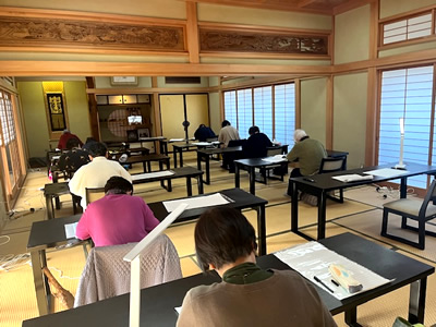 『法話』と『写経』㉚開催レポート3